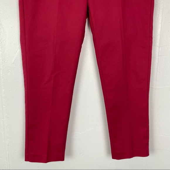Boden Pink Crop Trouser Dress Pants US 10R - Picture 3 of 9